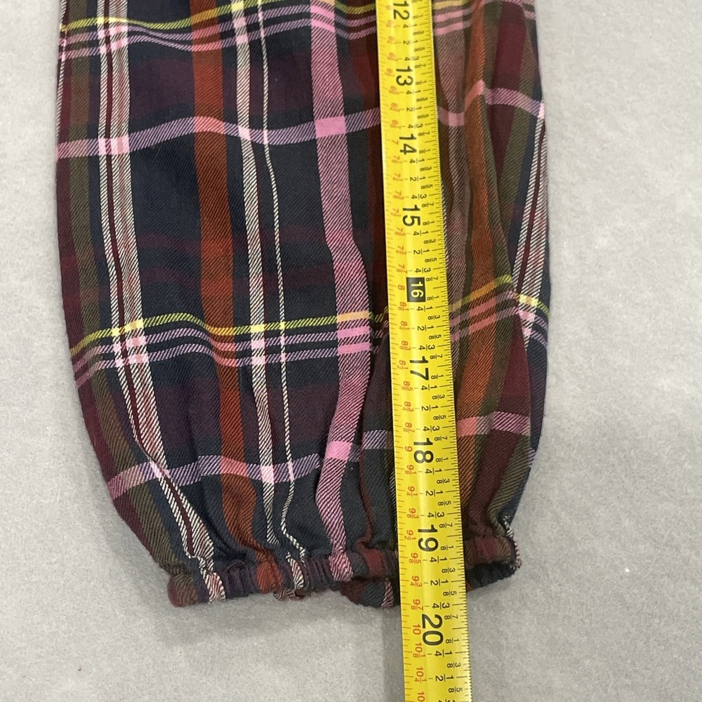 Johnny Was Top Rosalva Paris Blouse Plaid Embroidered Workshop Boho Women's XS - Picture 13 of 13